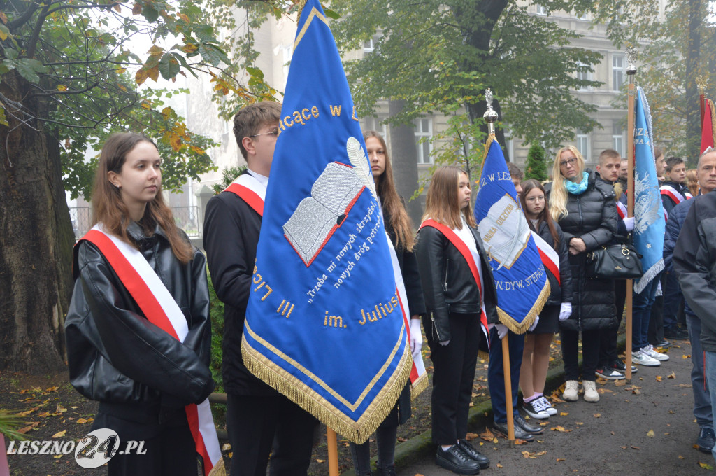 Uczcili pamięć zamordowanych w Lesznie