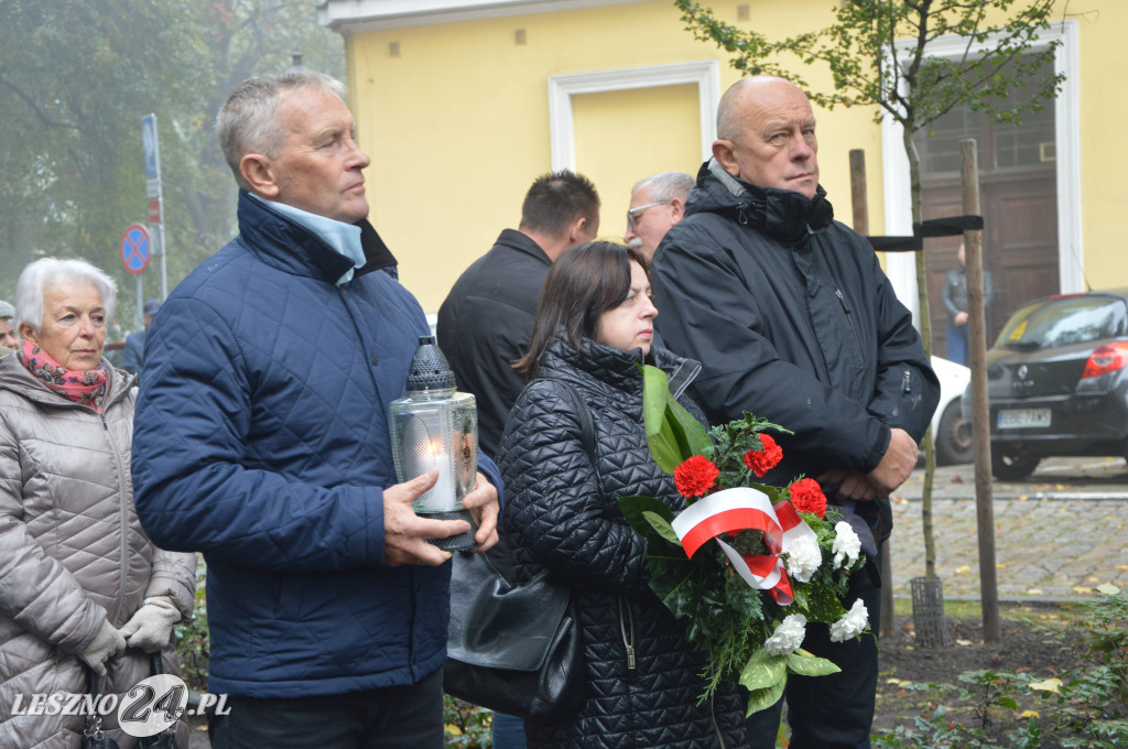 Uczcili pamięć zamordowanych w Lesznie
