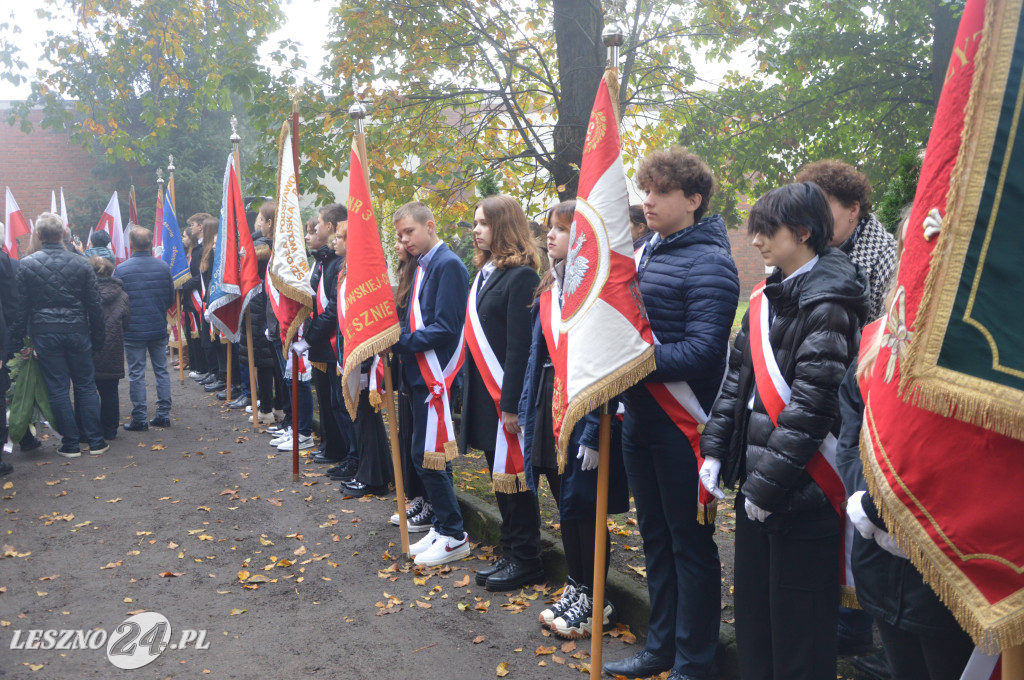 Uczcili pamięć zamordowanych w Lesznie
