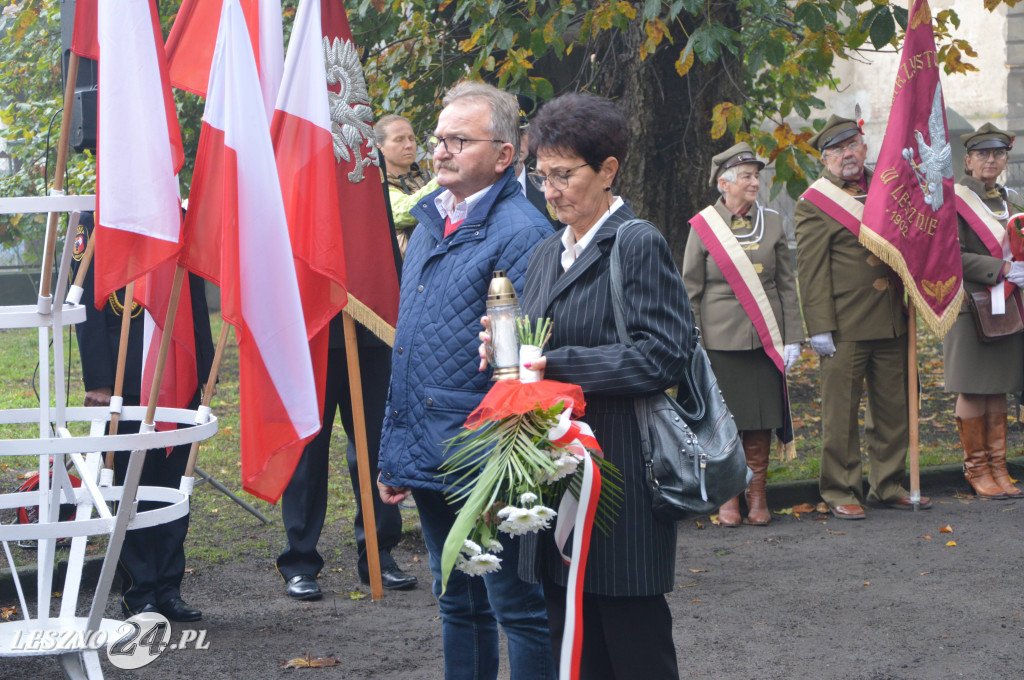 Uczcili pamięć zamordowanych w Lesznie