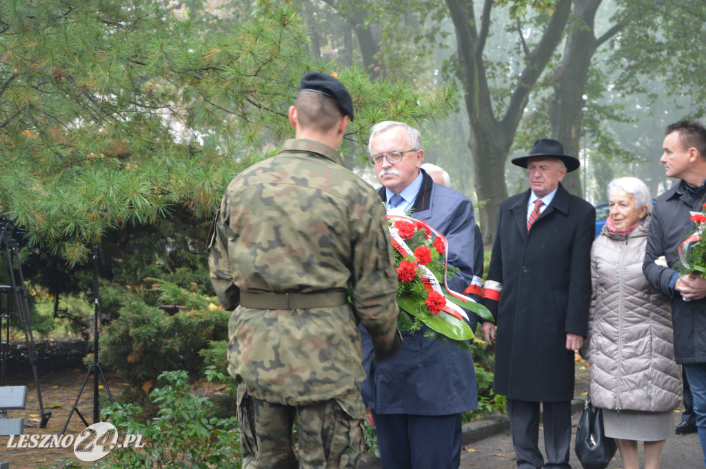 Uczcili pamięć zamordowanych w Lesznie
