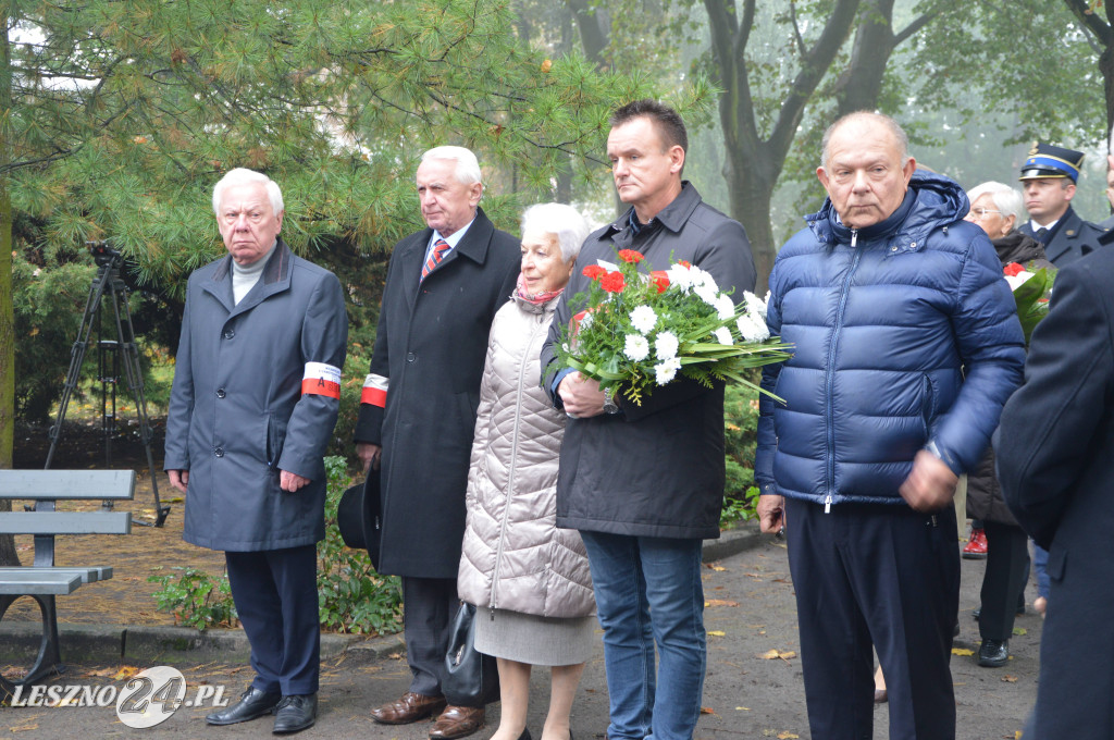 Uczcili pamięć zamordowanych w Lesznie