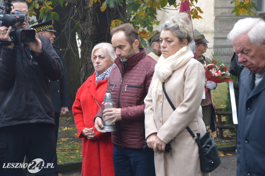 Uczcili pamięć zamordowanych w Lesznie