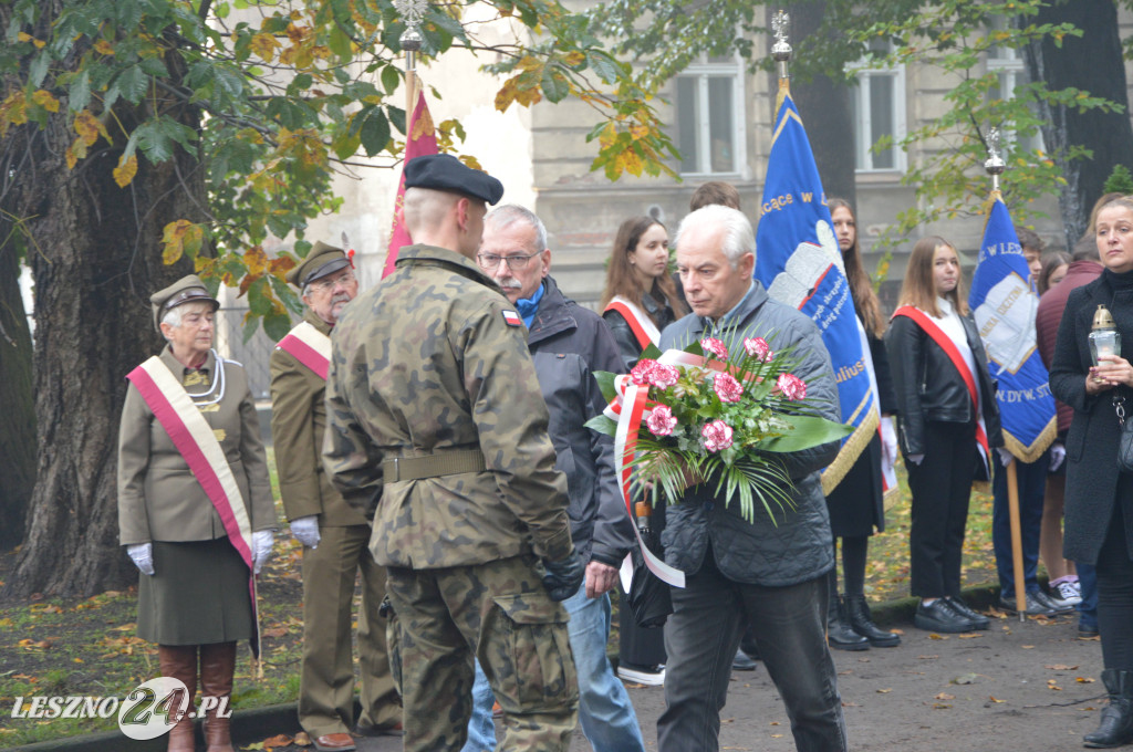 Uczcili pamięć zamordowanych w Lesznie