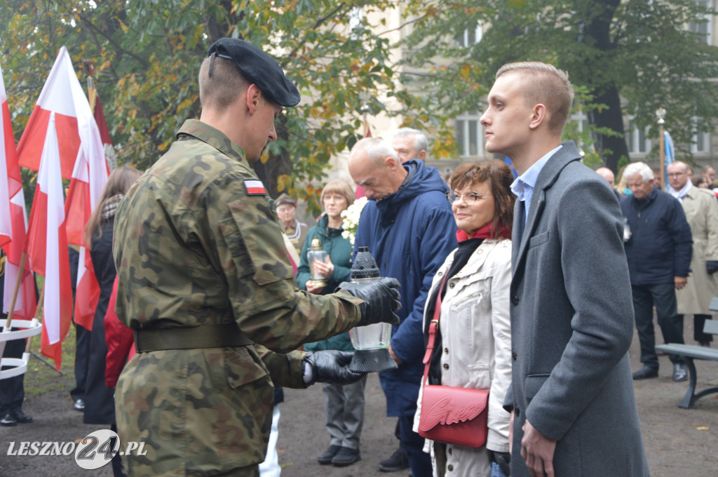 Uczcili pamięć zamordowanych w Lesznie