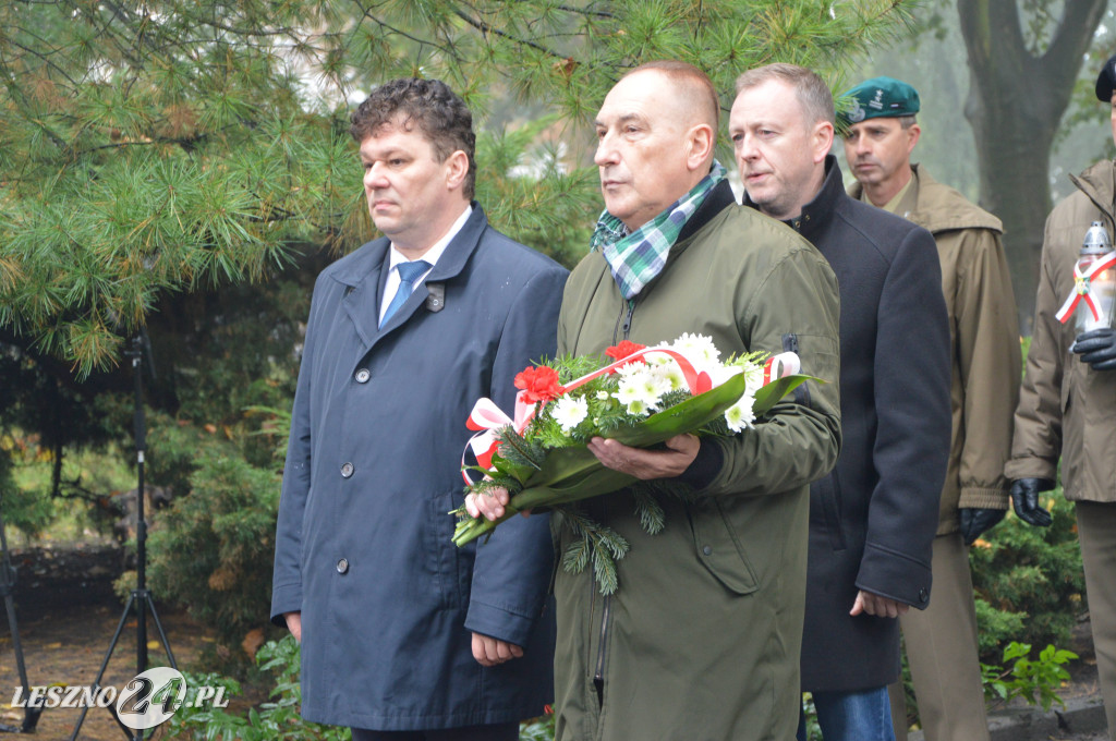 Uczcili pamięć zamordowanych w Lesznie