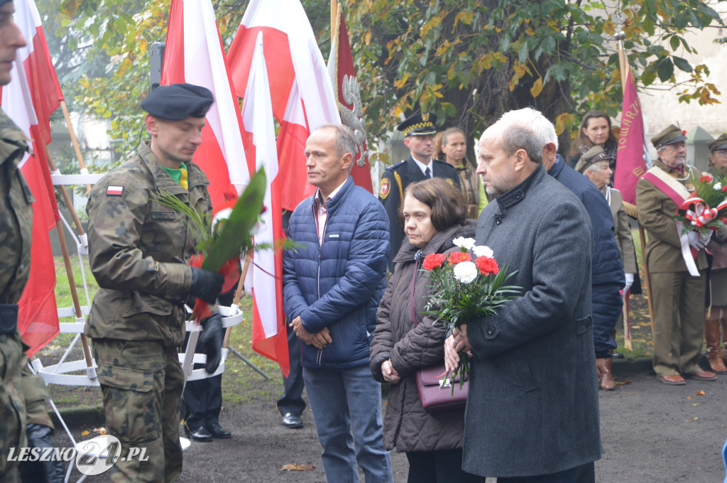 Uczcili pamięć zamordowanych w Lesznie
