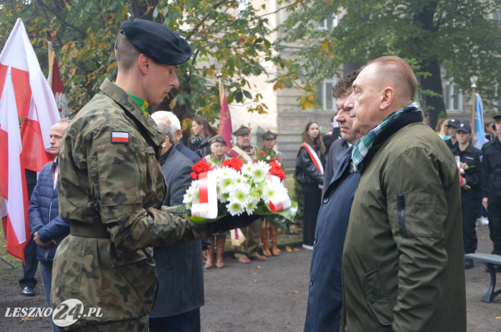 Uczcili pamięć zamordowanych w Lesznie