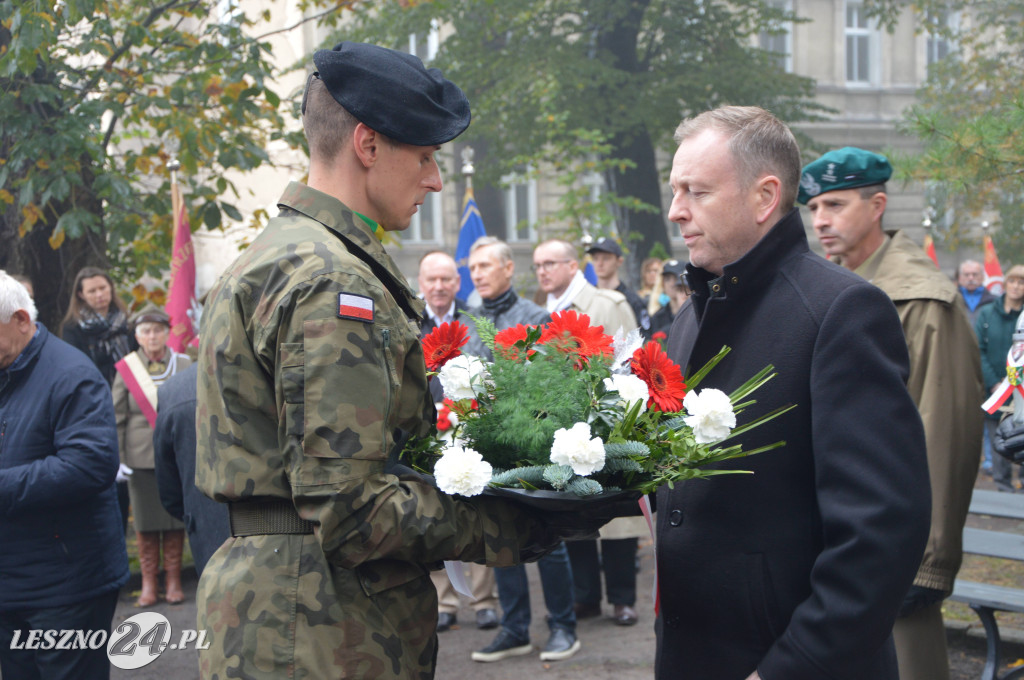 Uczcili pamięć zamordowanych w Lesznie