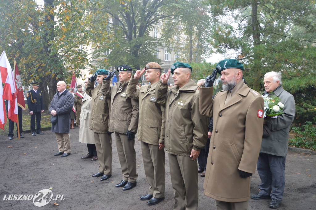 Uczcili pamięć zamordowanych w Lesznie