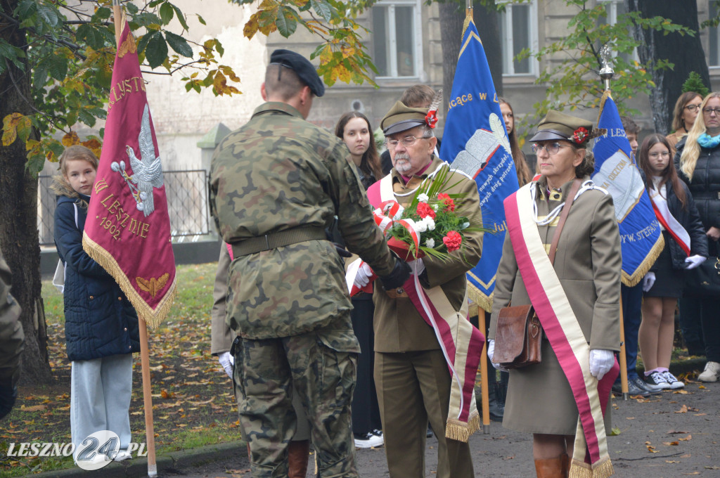 Uczcili pamięć zamordowanych w Lesznie