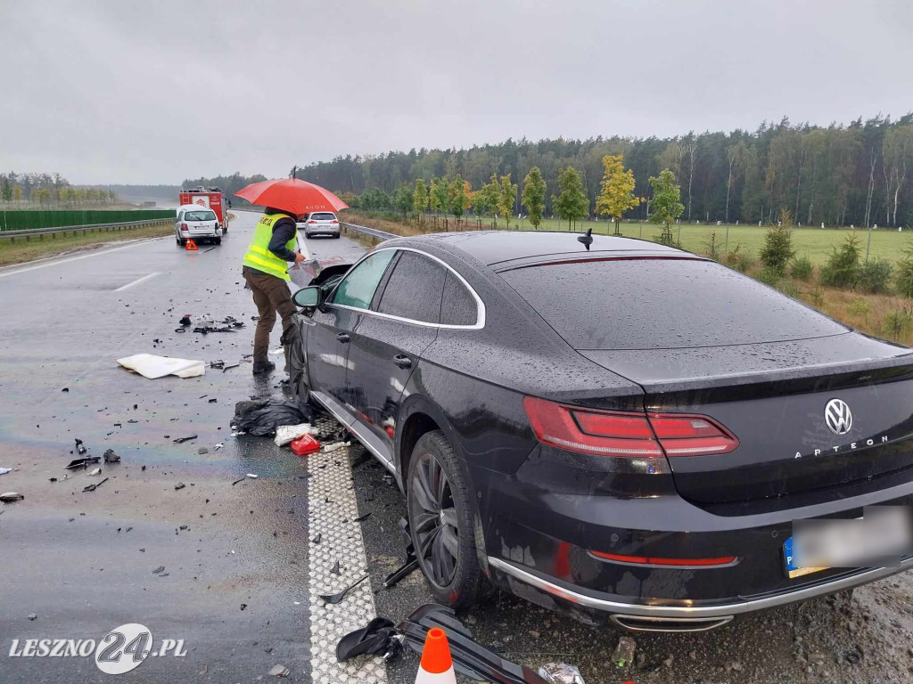 Zderzenie podczas awaryjnego postoju