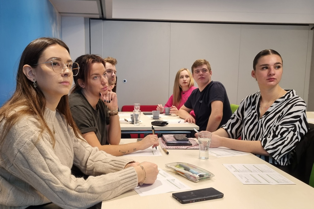 Wizyta studyjna studentów spoza Leszna