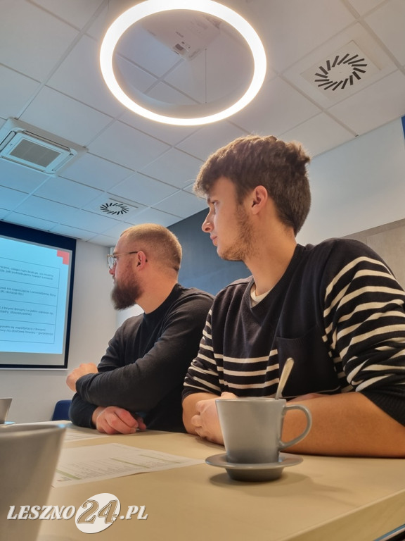 Wizyta studyjna studentów spoza Leszna