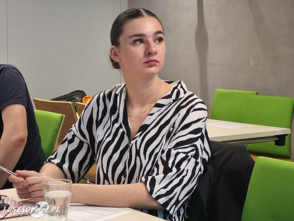 Wizyta studyjna studentów spoza Leszna