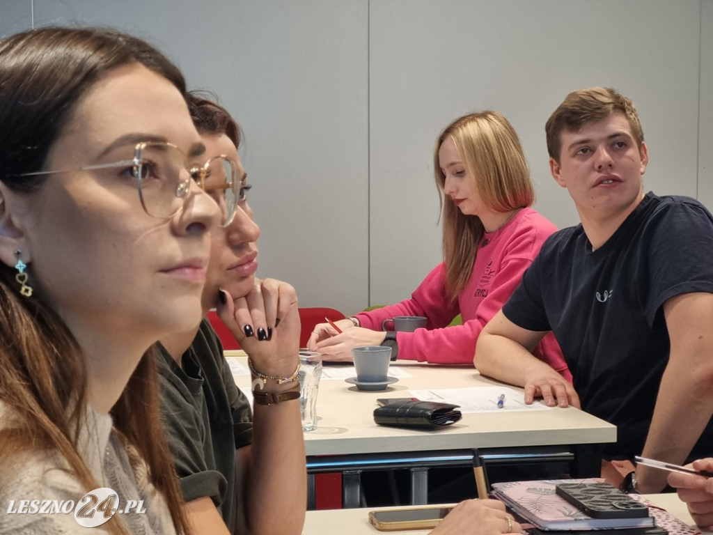 Wizyta studyjna studentów spoza Leszna