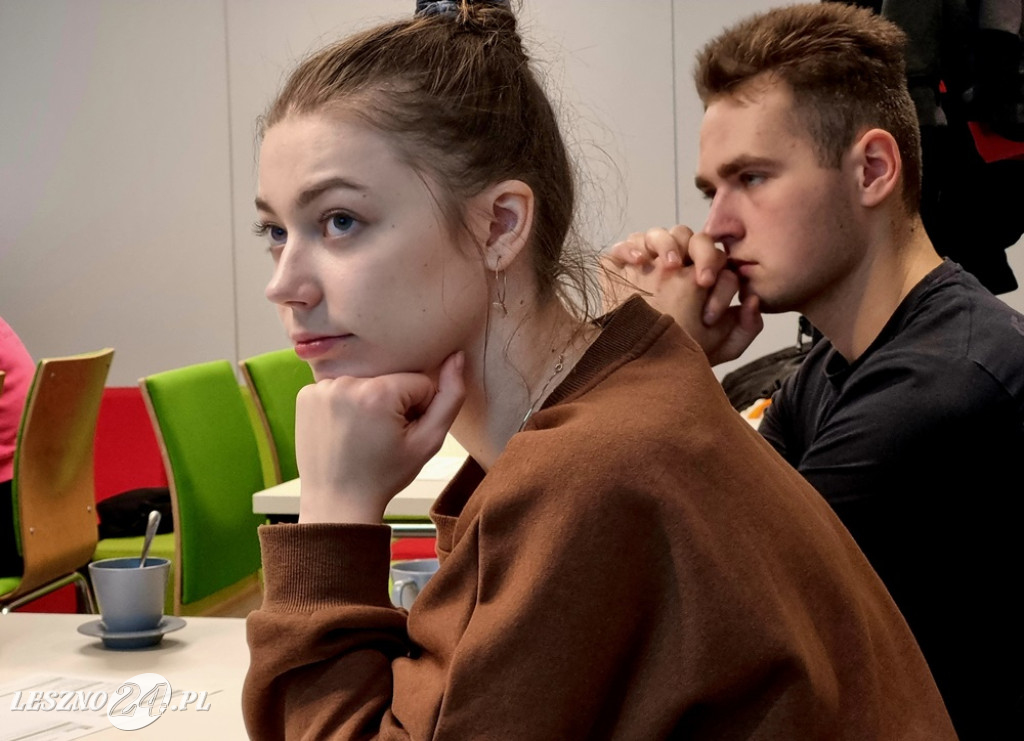 Wizyta studyjna studentów spoza Leszna