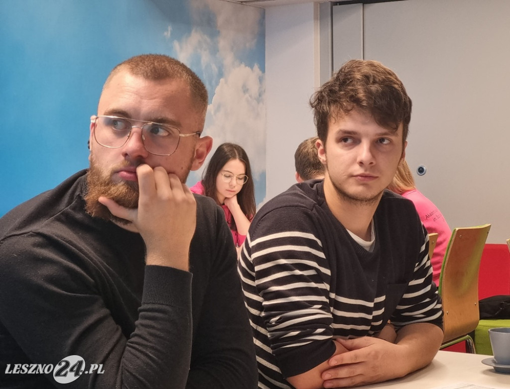 Wizyta studyjna studentów spoza Leszna