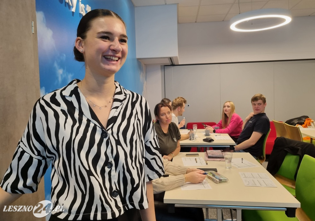 Wizyta studyjna studentów spoza Leszna