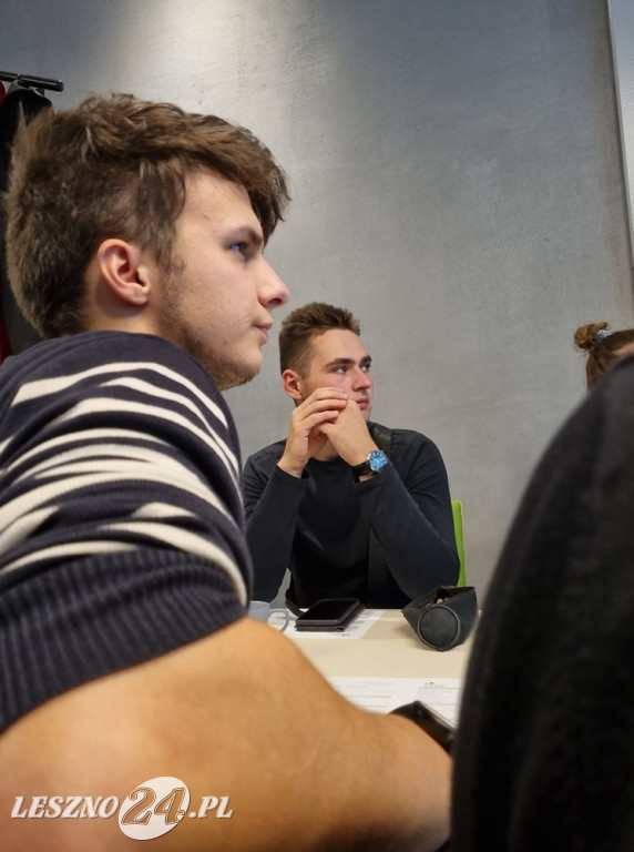 Wizyta studyjna studentów spoza Leszna
