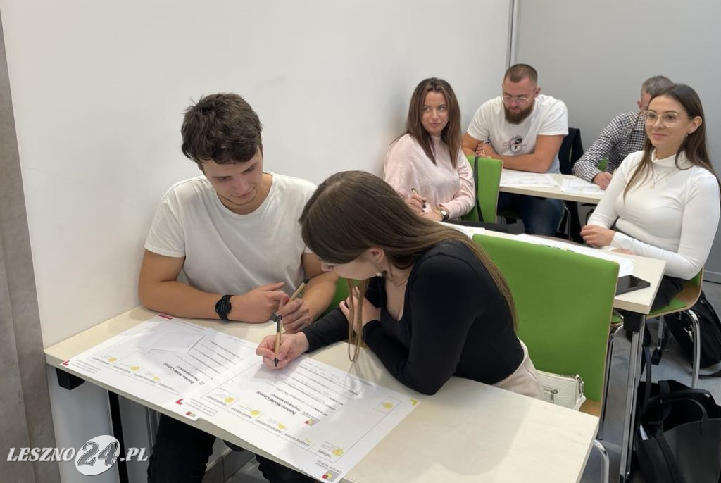 Wizyta studyjna studentów spoza Leszna