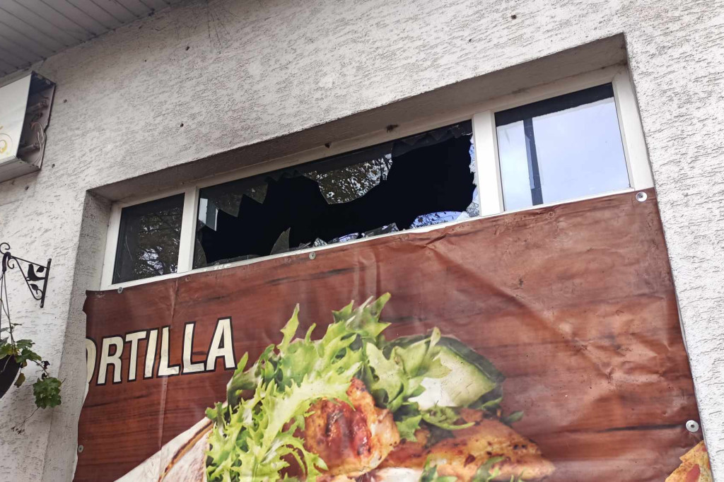 Pożar w restauracji w Lesznie