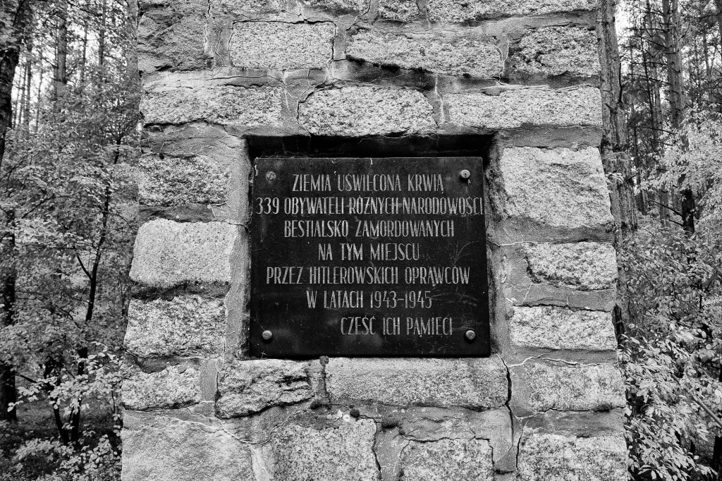 Strażacy porządkowali miejsce pamięci