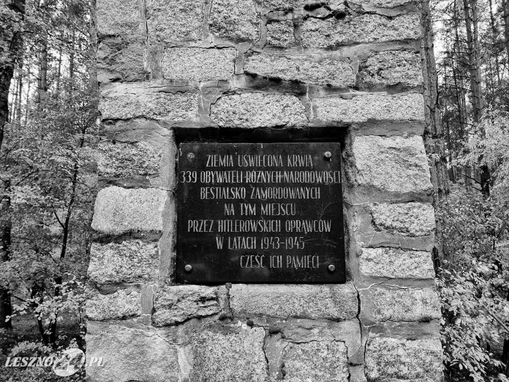 Strażacy porządkowali miejsce pamięci