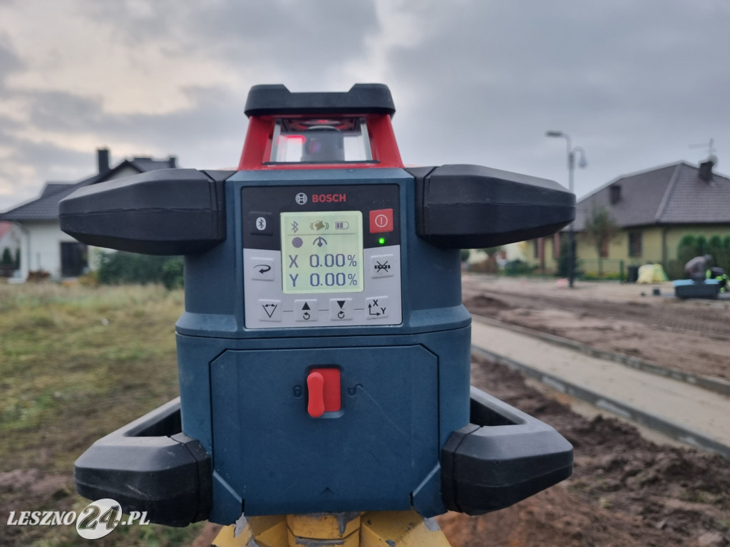Budowa dróg na Osiedlu Rydzyna 2000