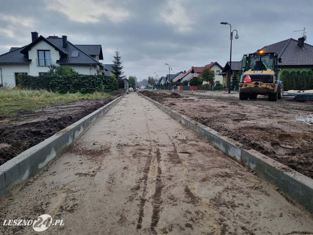 Budowa dróg na Osiedlu Rydzyna 2000