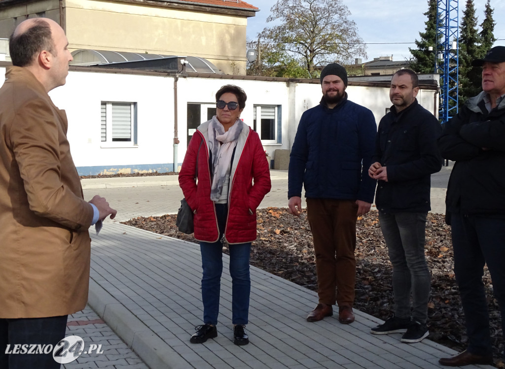 Radni Leszna z wizytą w Wodociągach Leszczyńskich
