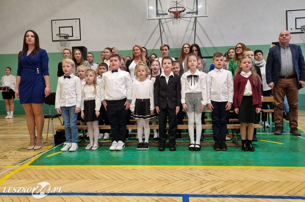 Pasowanie w SP 12 w Lesznie