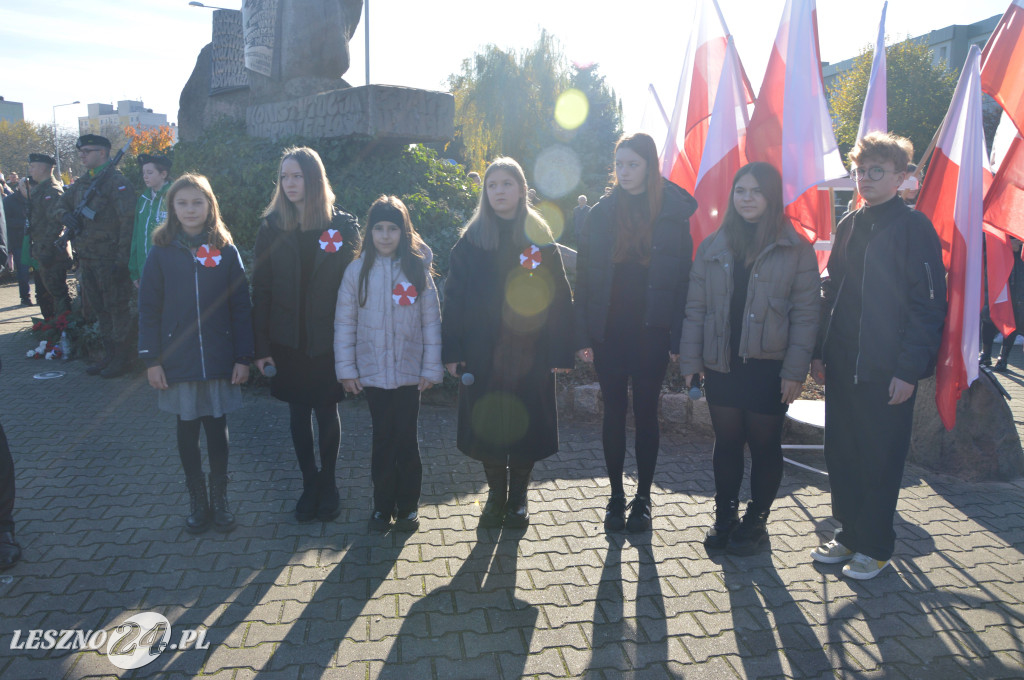 Obchody Święta Niepodległości w Lesznie