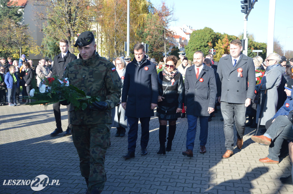 Obchody Święta Niepodległości w Lesznie