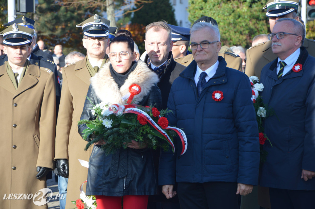 Obchody Święta Niepodległości w Lesznie