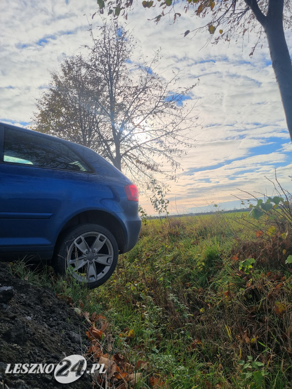 Zderzenie samochodów w Wilkowicach