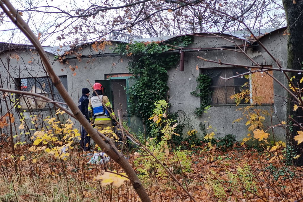 Pożar w pustostanie