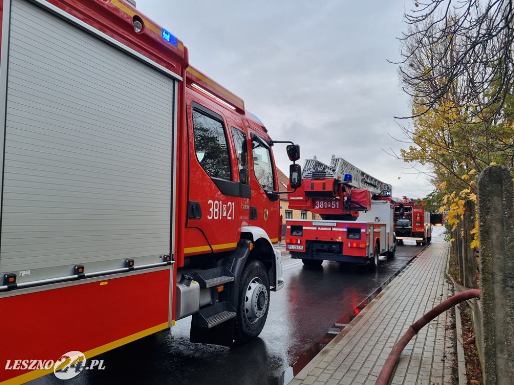 Pożar w pustostanie