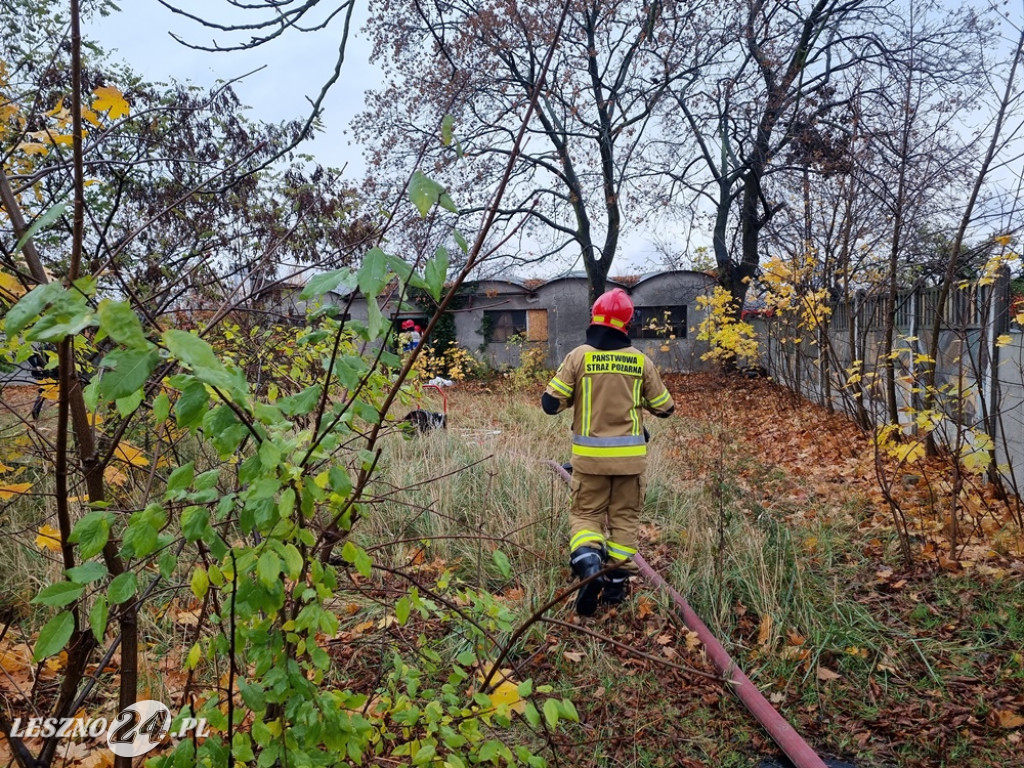 Pożar w pustostanie