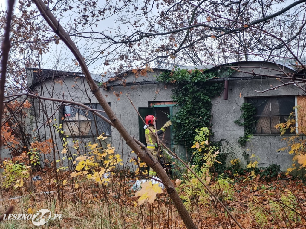 Pożar w pustostanie