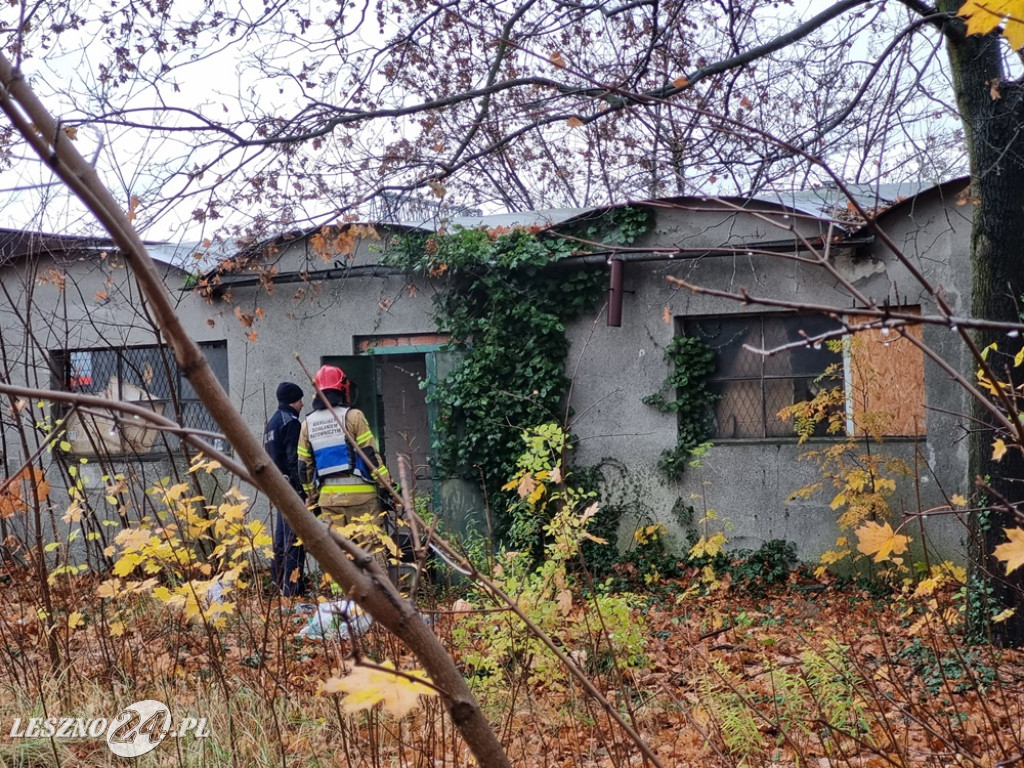 Pożar w pustostanie