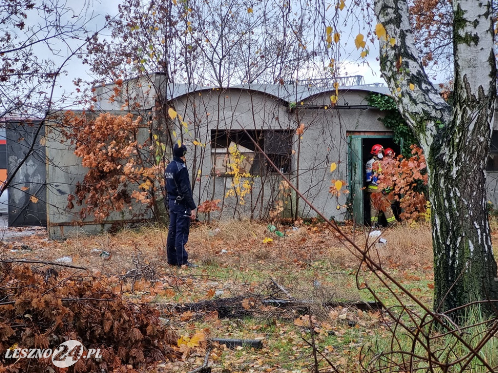 Pożar w pustostanie