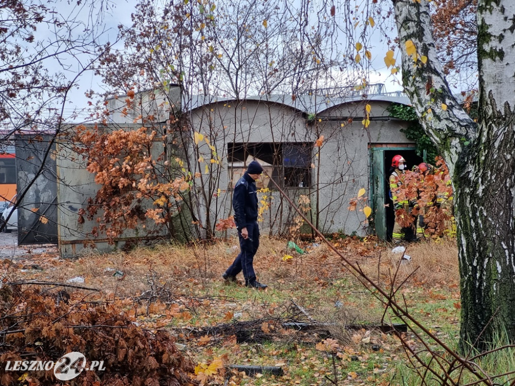 Pożar w pustostanie