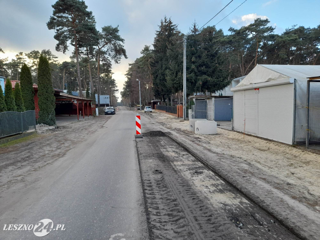 Przebudowa ulicy Dominickiej w Boszkowie