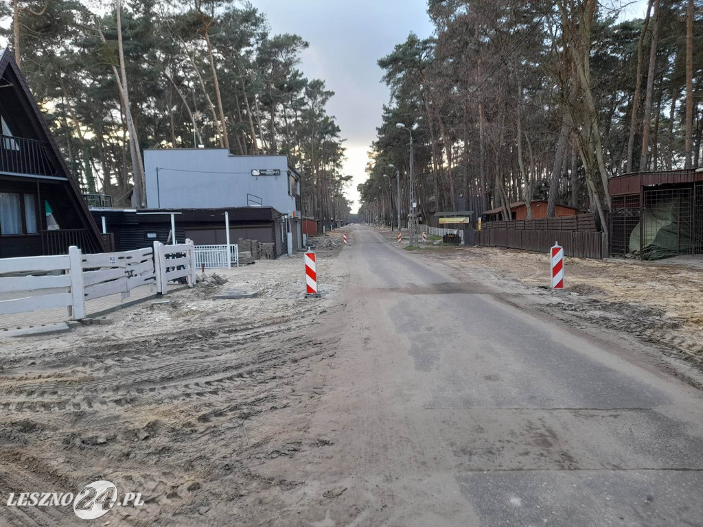 Przebudowa ulicy Dominickiej w Boszkowie