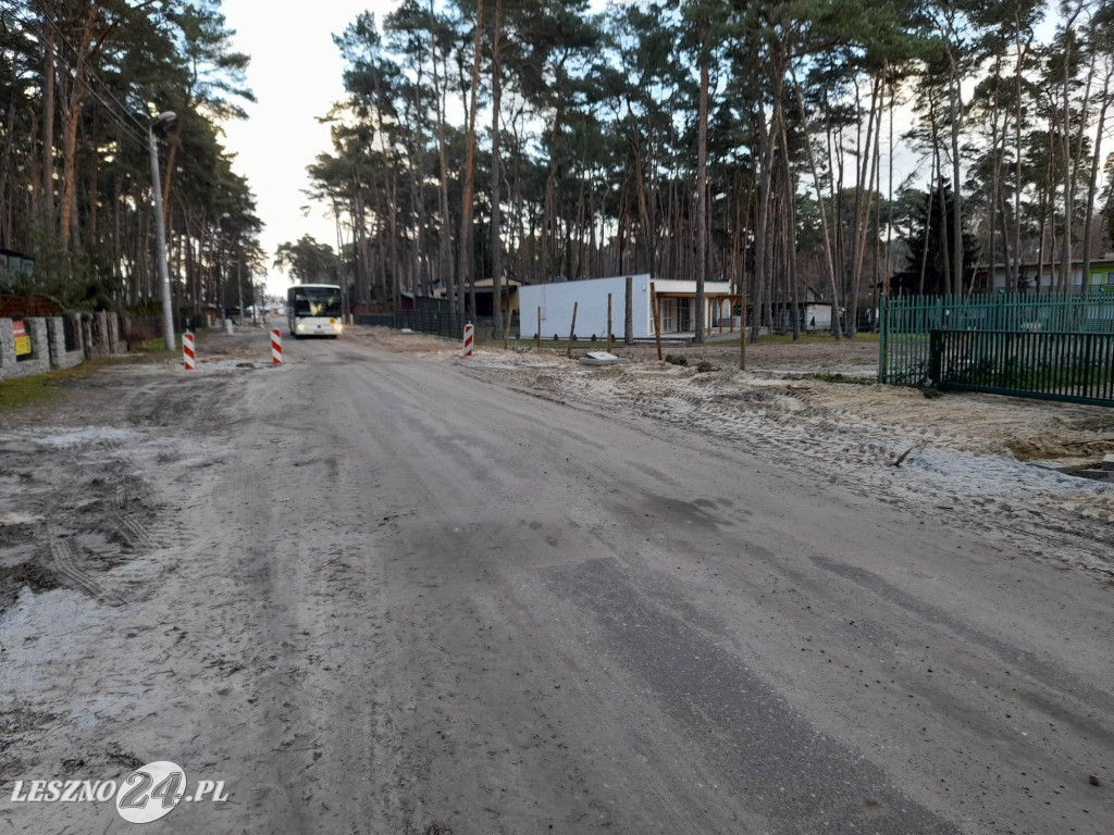 Przebudowa ulicy Dominickiej w Boszkowie