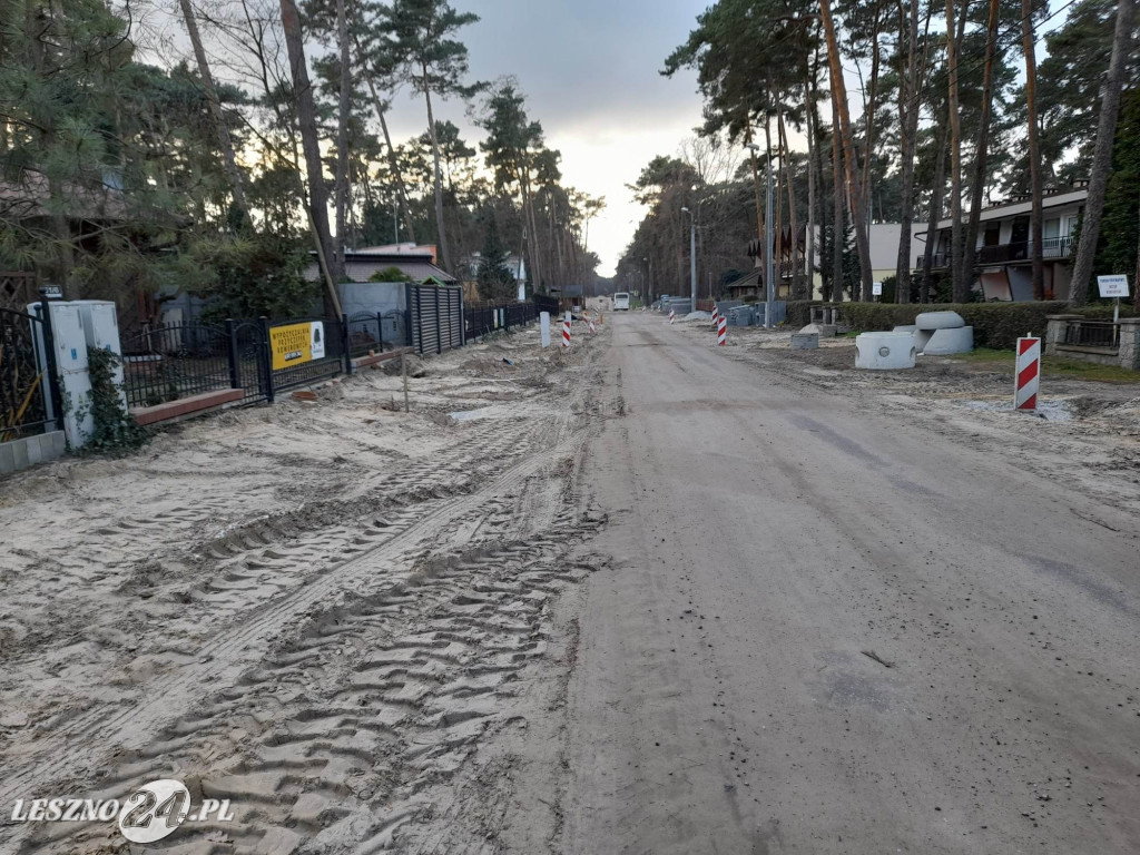 Przebudowa ulicy Dominickiej w Boszkowie