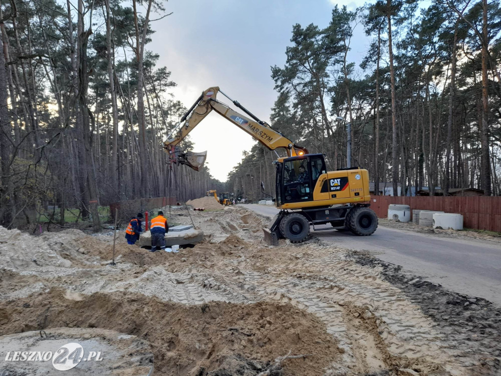 Przebudowa ulicy Dominickiej w Boszkowie