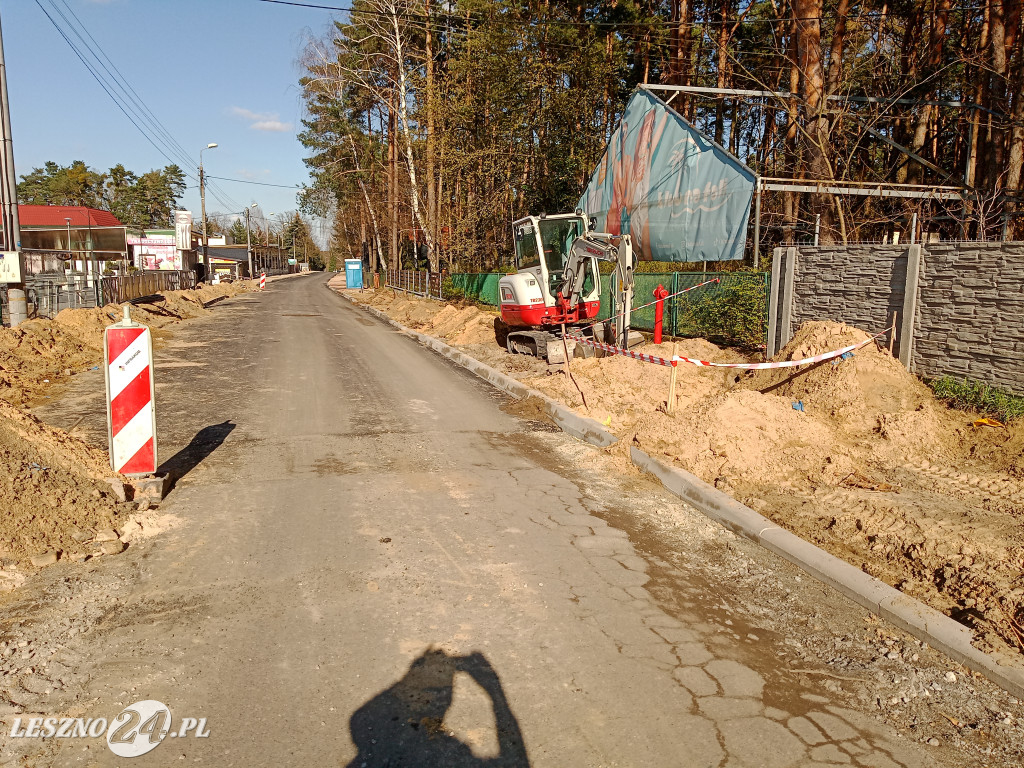 Przebudowa ulicy Dominickiej w Boszkowie