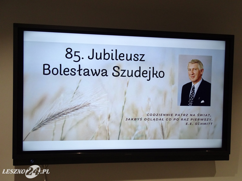 85. urodziny Bolesława Szudejko